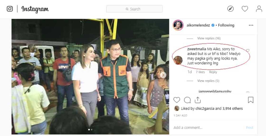 Aiko Melendez slams basher who asked about boyfriends gender Aiko Melendez slams basher who asked about boyfriends gender