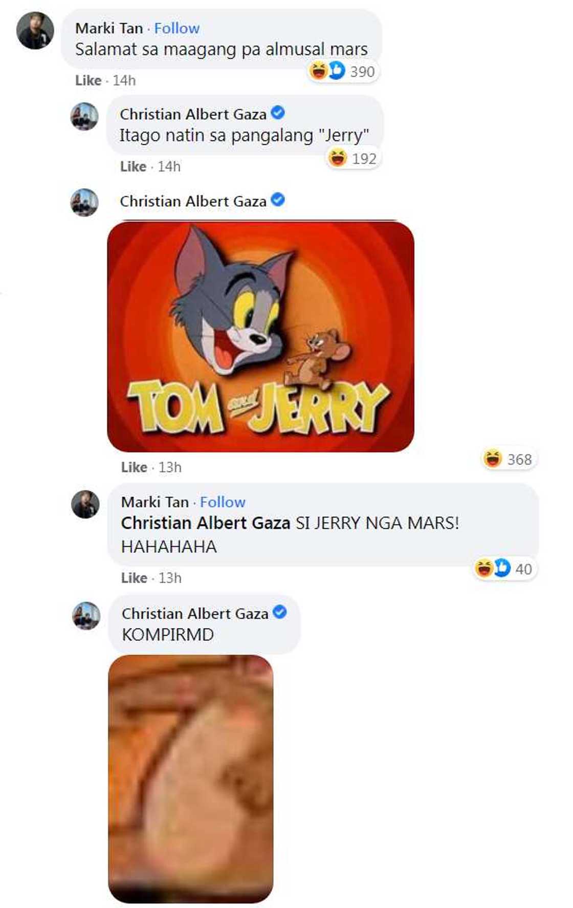 Xian Gaza, matapos mag-PM kay Carla Abellana, sinabing "itago natin sa pangalang Jerry" Xian Gaza, matapos mag-PM kay Carla Abellana, sinabing "itago natin sa pangalang Jerry"