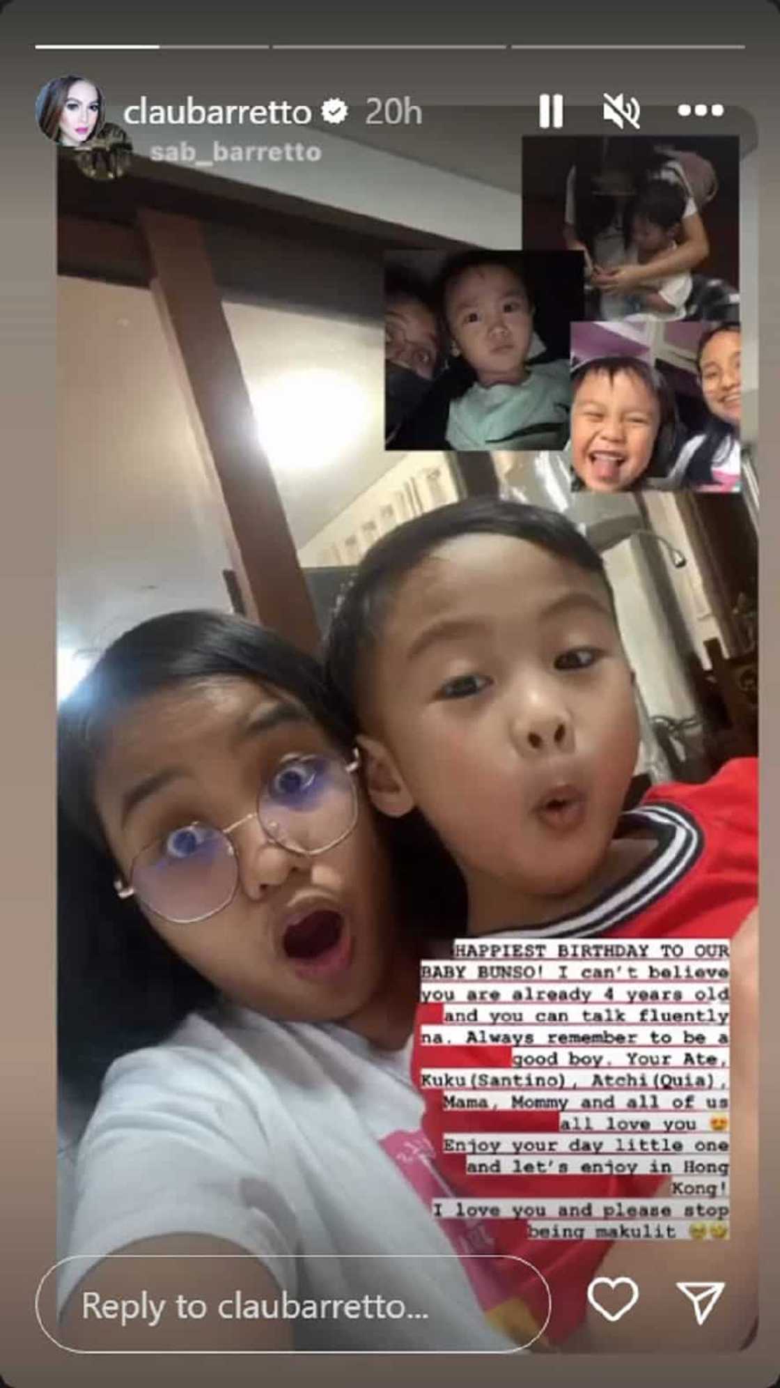 Claudine Barretto, nag-post ng isang madamdaming birthday greeting para sa kanyang bunso: “Be a good boy”