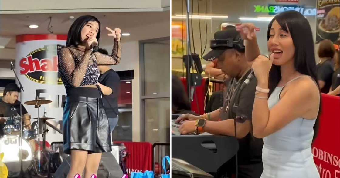 Video ni Katrina Halili na tinuturuan ang anak mag-perform sa stage, kinaaliwan