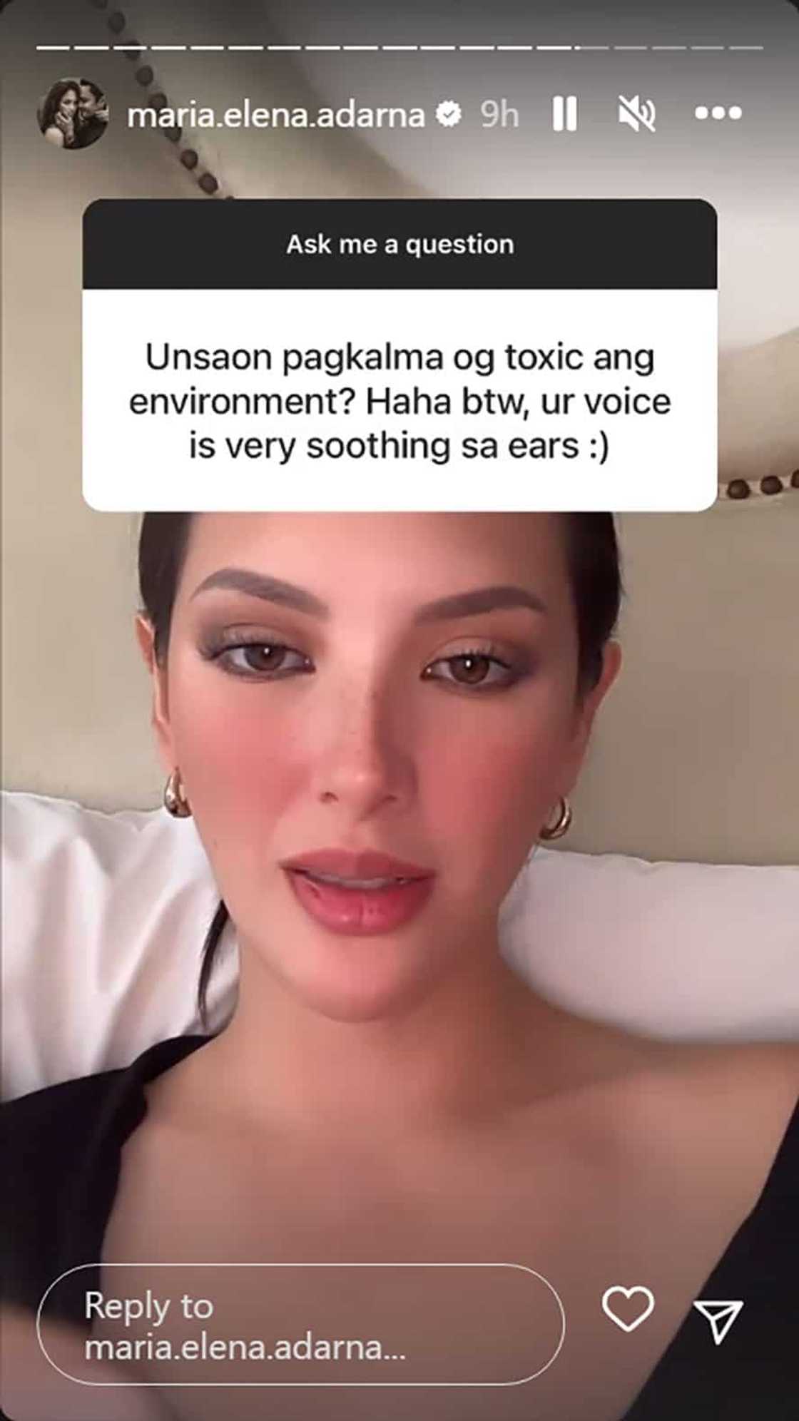 Ellen Adarna, sinagot ang netizen kung papano maging kalmado pag toxic ang environment: “You have a choice” Ellen Adarna, sinagot ang netizen kung papano maging kalmado pag toxic ang environment: “You have a choice”
