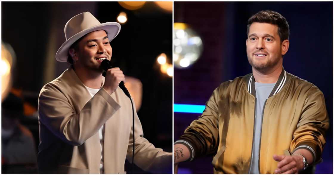 Michael Bublé, nagpahayag ng paghanga kay Sofronio Vasquez matapos ang performance nito sa finale Michael Bublé, nagpahayag ng paghanga kay Sofronio Vasquez matapos ang performance nito sa finale