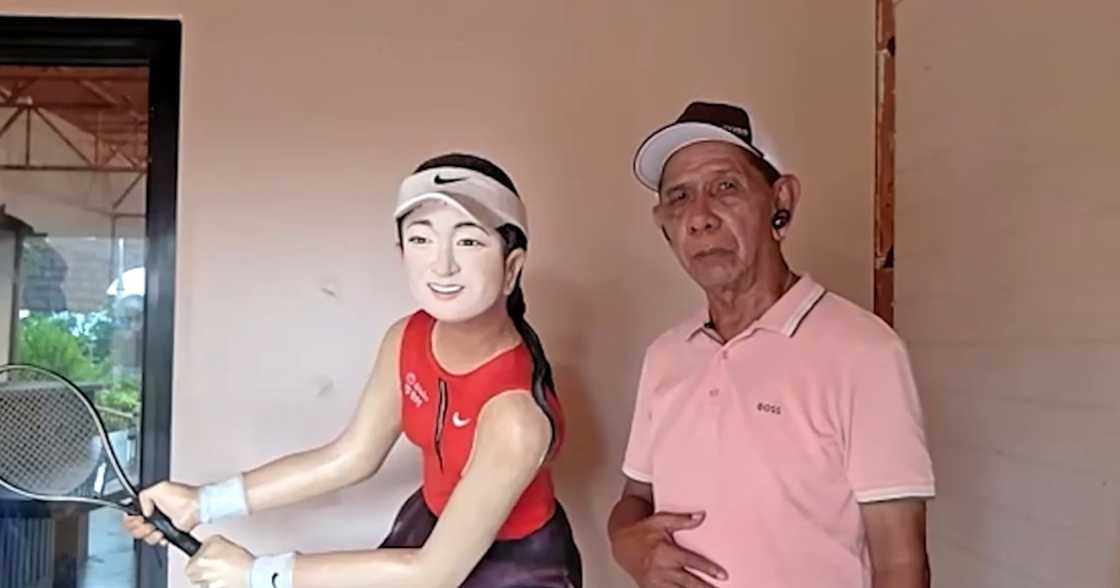Alex Eala, hiningan ng paumanhin ng may-ari ng viral na rebulto matapos itong batikusin