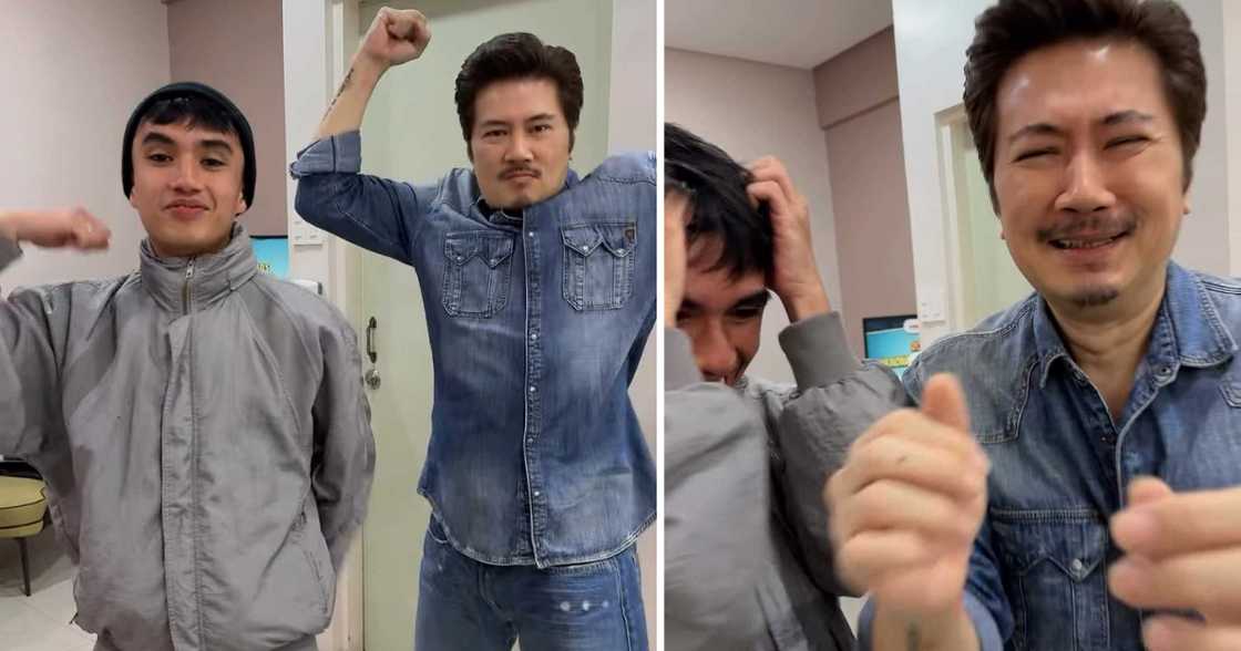 Janno Gibbs, tila aksidenteng nabatukan si Ralp nang sayawin nila ang 'Maybe This Time' Janno Gibbs, tila aksidenteng nabatukan si Ralp nang sayawin nila ang 'Maybe This Time'
