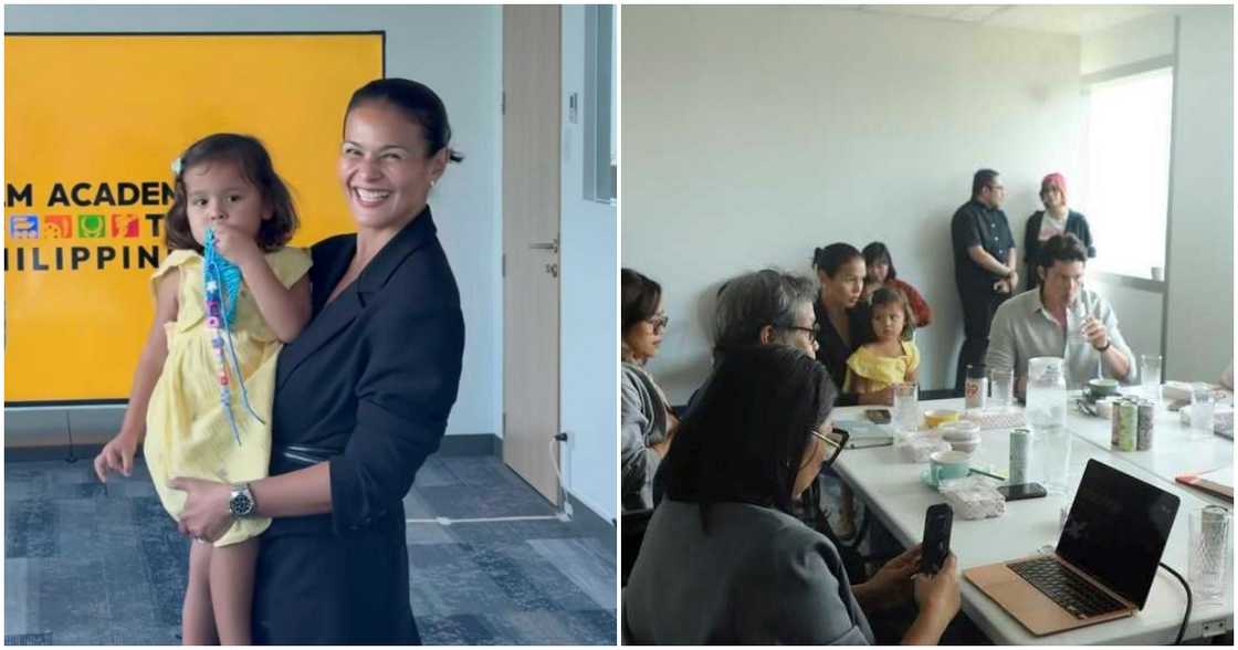 Iza Calzado reflects on bringing Deia with her to a professional meeting: "I had to improvise"