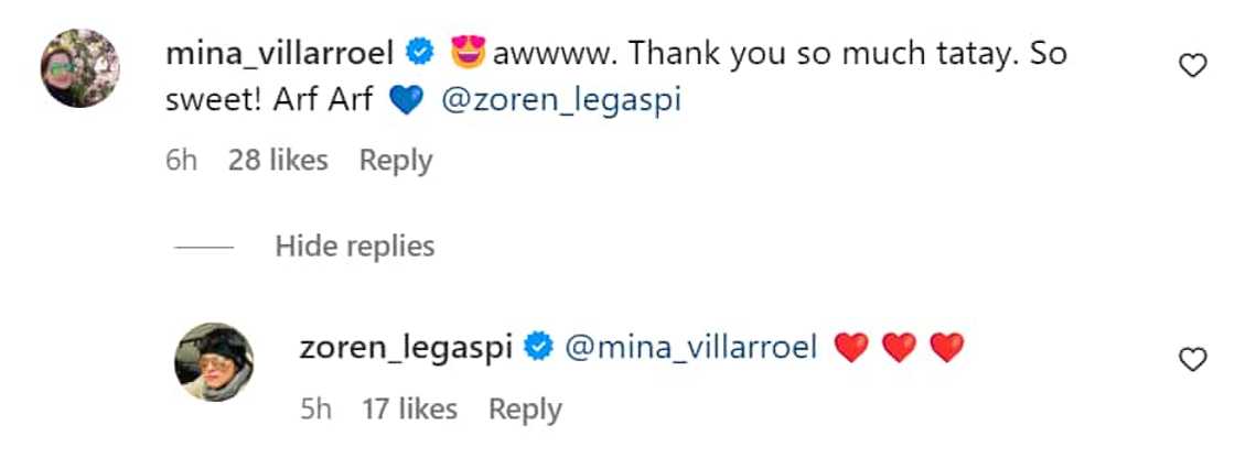 Zoren Legaspi pens heartfelt birthday message for Carmina Villarroel Zoren Legaspi pens heartfelt birthday message for Carmina Villarroel