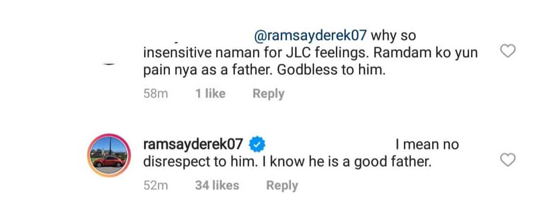 Derek Ramsay answers issue of disrespecting John Lloyd Cruz after posting video of JLC's son Derek Ramsay answers issue of disrespecting John Lloyd Cruz after posting video of JLC's son