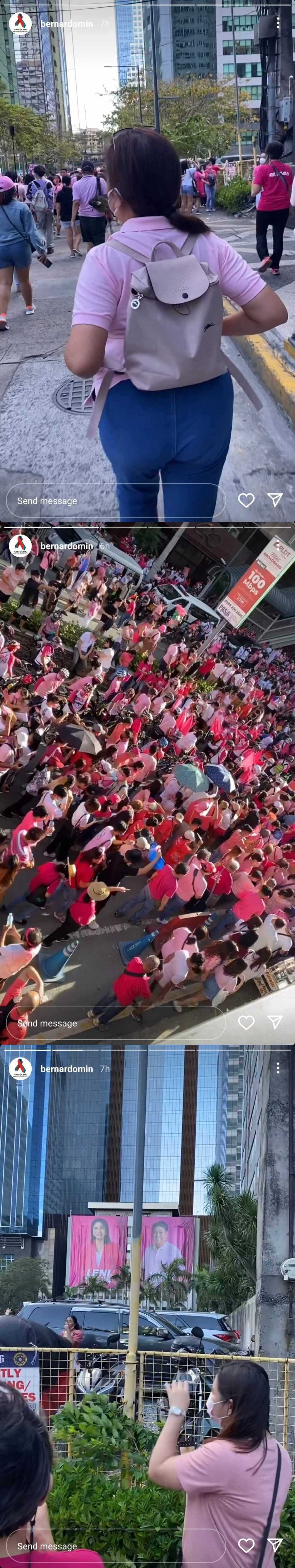 Ina ni Kathryn Bernardo, certified Kakampink; dumalo sa grand rally sa Pasig Ina ni Kathryn Bernardo, certified Kakampink; dumalo sa grand rally sa Pasig