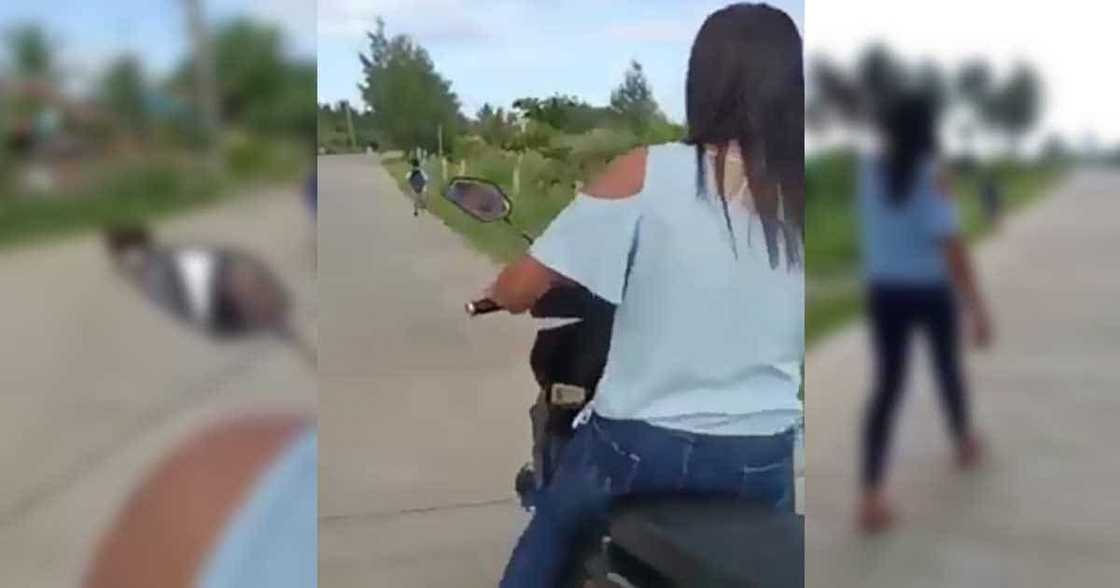 Video ng nakakatuwang paghabol ng naka-motorsiklong teacher sa animo’y tumatakas na kindergarten pupil, viral Video ng nakakatuwang paghabol ng naka-motorsiklong teacher sa animo’y tumatakas na kindergarten pupil, viral