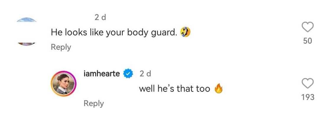 Heart Evangelista sa nagsabing mukhang body guard niya si Chiz: "Well he's that too"