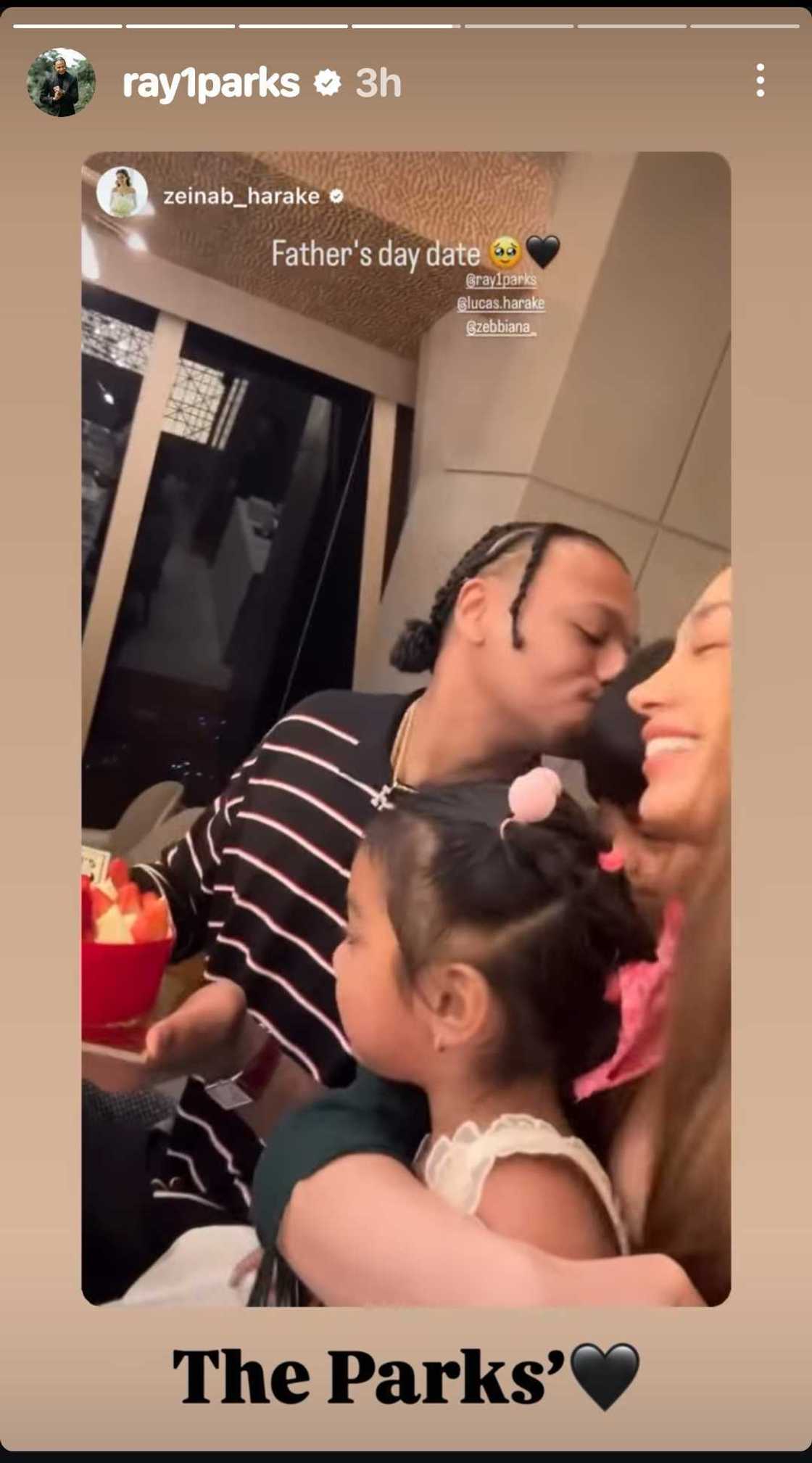 Zeinab Harake, Ray Parks Jr. share glimpses of their heartwarming Father's Day celebration Zeinab Harake, Ray Parks Jr. share glimpses of their heartwarming Father's Day celebration