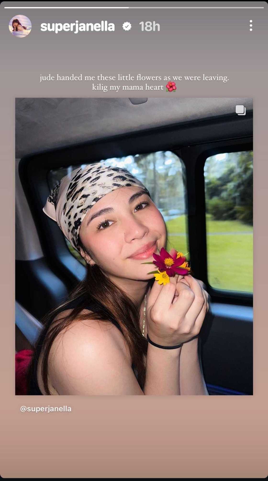 Janella Salvador, kinilig sa ginawa ng anak na si Jude