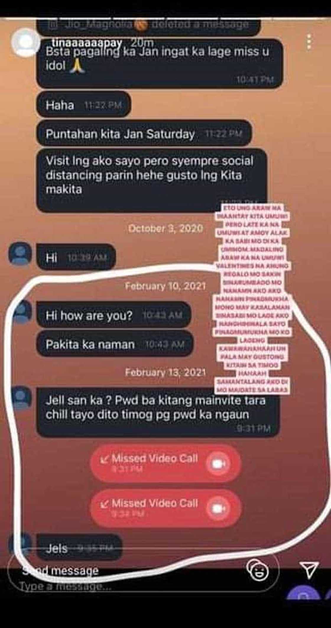 PBA player Jio Jalalon's wife accuses star of infidelity, abuse, shares "evidence" in IG posts PBA player Jio Jalalon's wife accuses star of infidelity, abuse, shares "evidence" in IG posts
