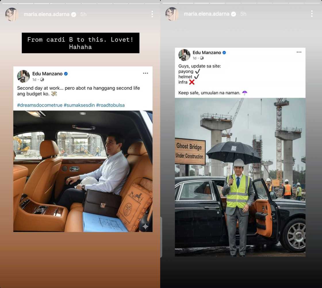 Ellen Adarna, aliw na aliw sa 'contractor' posts ni Edu Manzano: "The shade haha, I cannot" Ellen Adarna, aliw na aliw sa 'contractor' posts ni Edu Manzano: "The shade haha, I cannot"