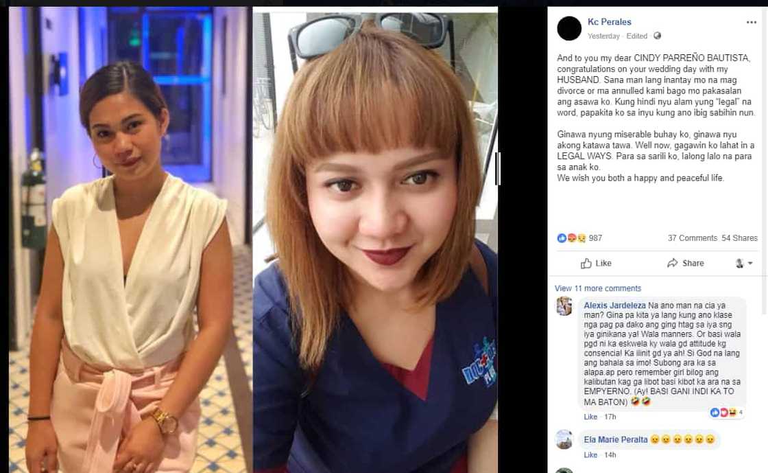 Legal wife exposes husband who married an alleged mistress Legal wife exposes husband who married an alleged mistress