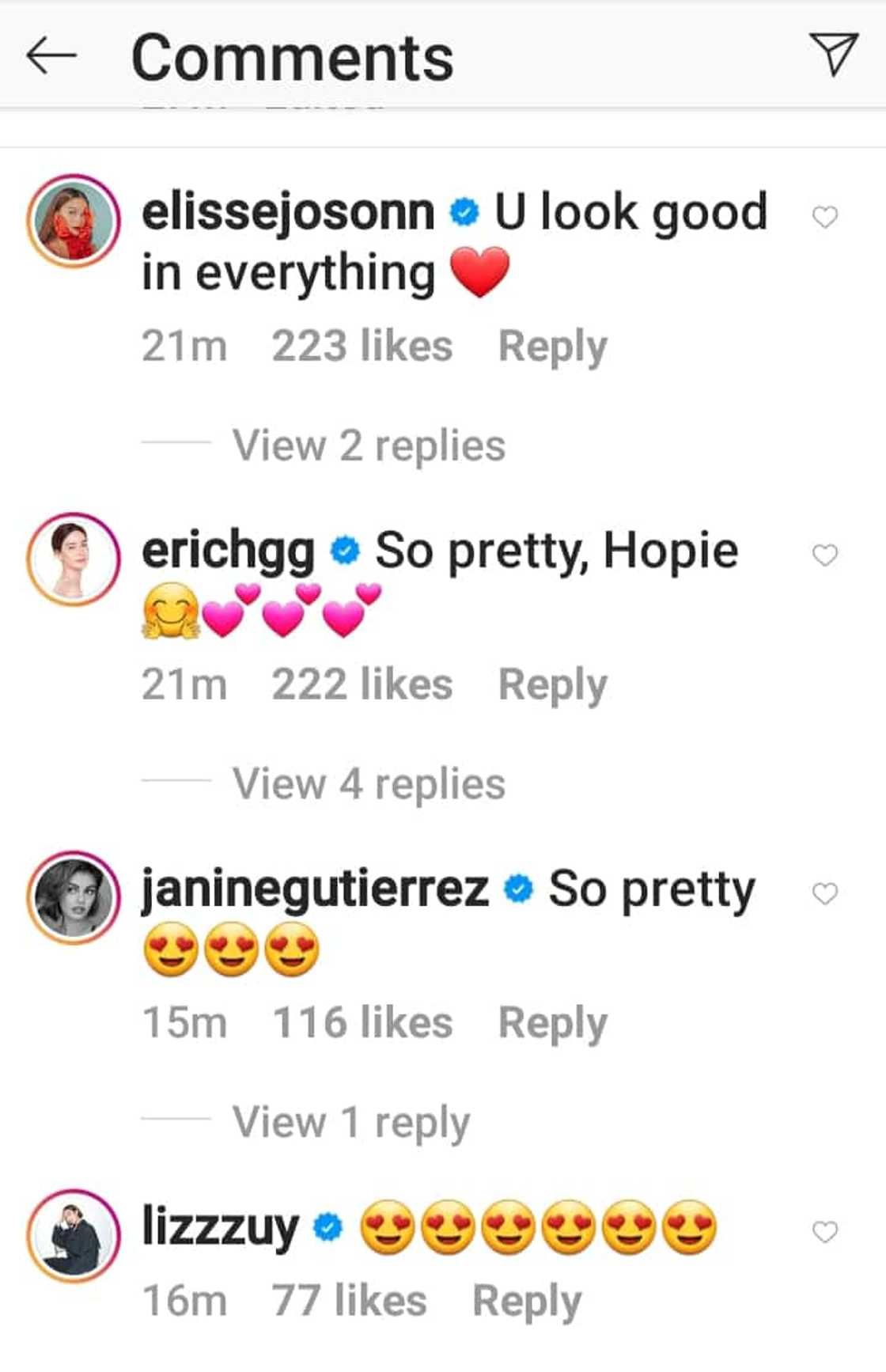 Liza Soberano posts fresh photos sporting her new hairdo; celebrities react Liza Soberano posts fresh photos sporting her new hairdo; celebrities react
