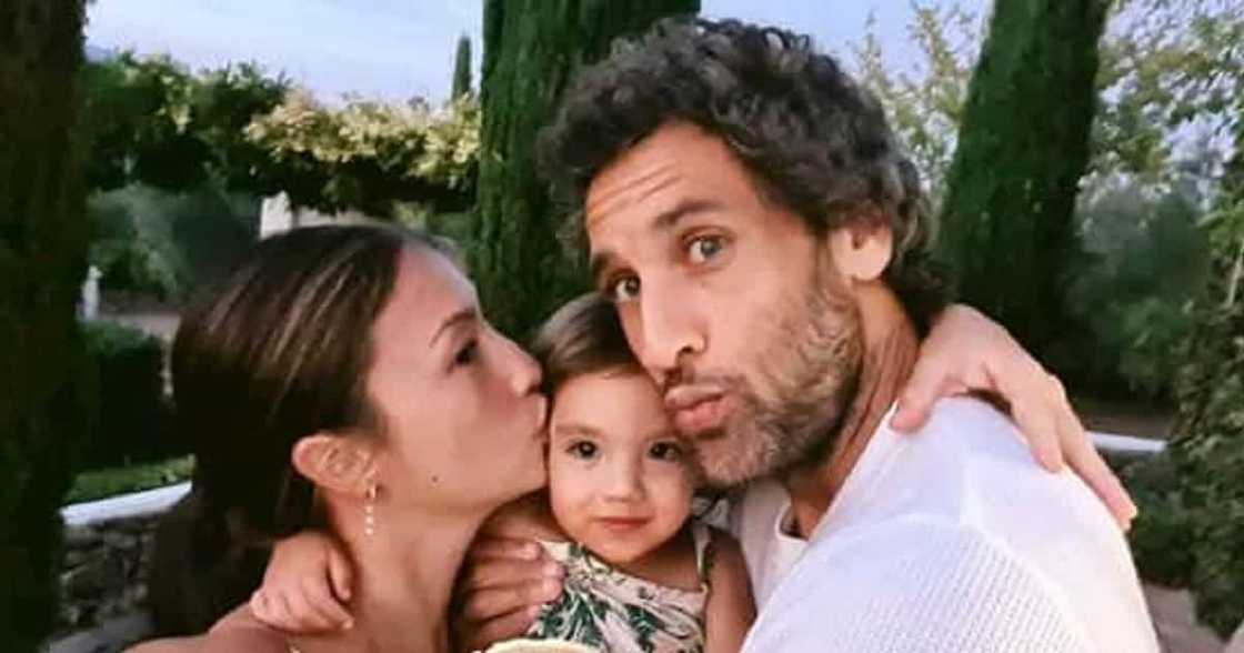 Solenn Heussaff, baby Thylane and Nico Bolzico (@solenn)