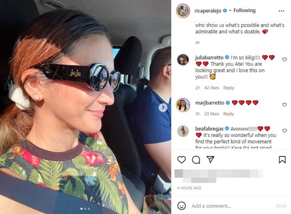 Rica Peralejo, sinabing sobra niyang naging idol si Julia Barretto sa pagiging fit Rica Peralejo, sinabing sobra niyang naging idol si Julia Barretto sa pagiging fit