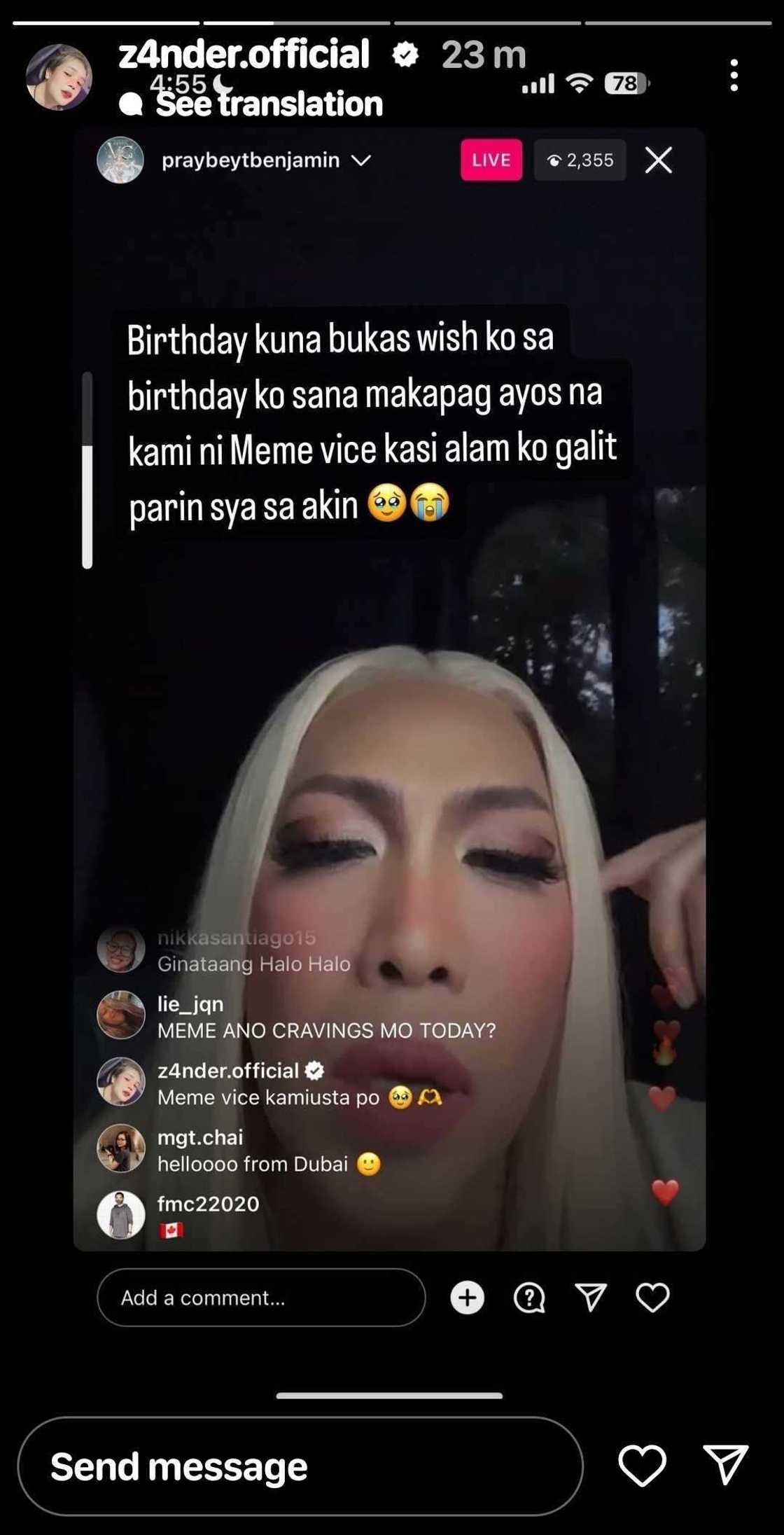 Xander Arizala, birthday wish niya raw na magkapag-ayos sila ni Vice Ganda Xander Arizala, birthday wish niya raw na magkapag-ayos sila ni Vice Ganda