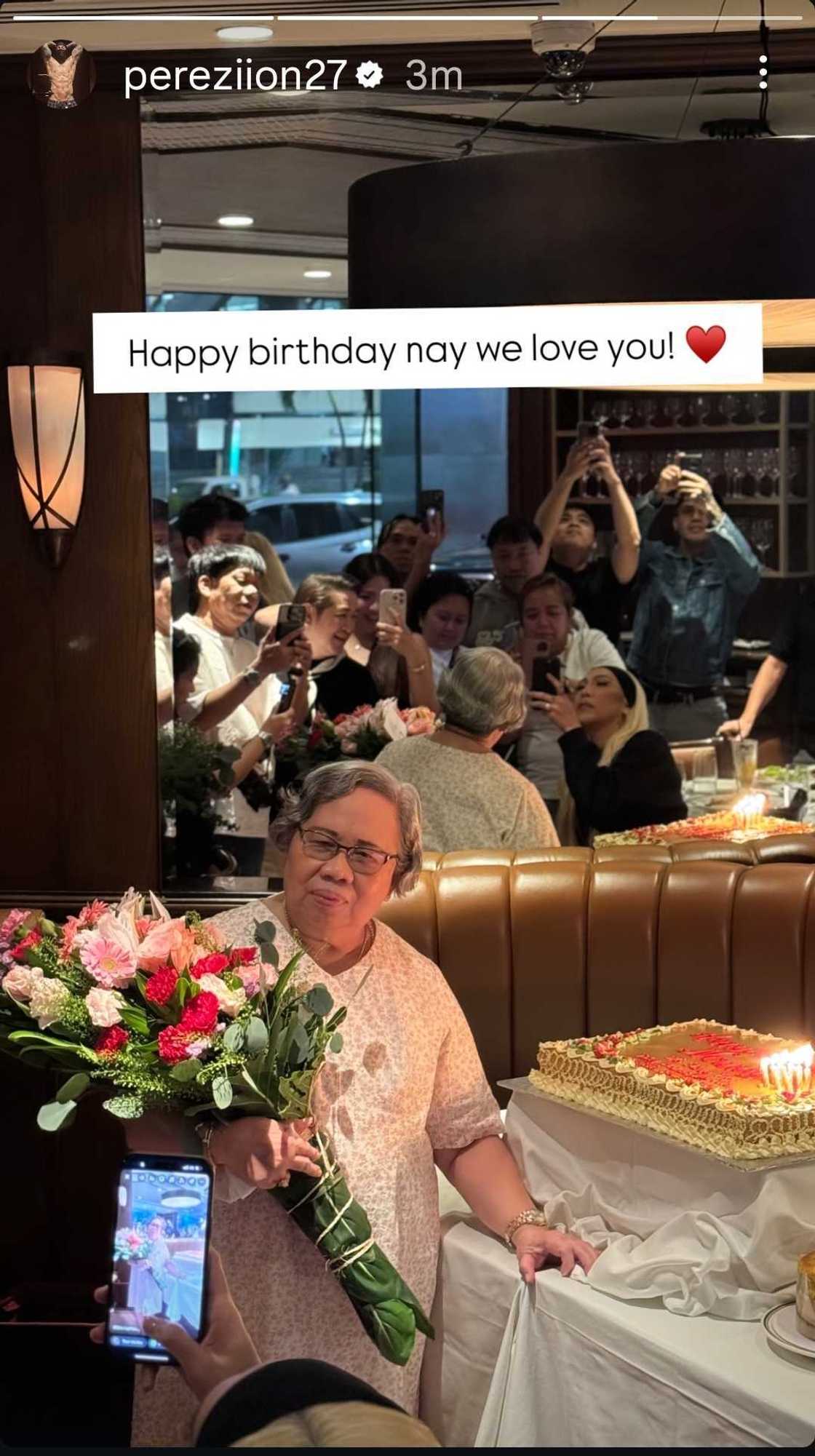 Ion Perez honors Vice Ganda’s mom Nanay Rosario with heartfelt birthday post Ion Perez honors Vice Ganda’s mom Nanay Rosario with heartfelt birthday post