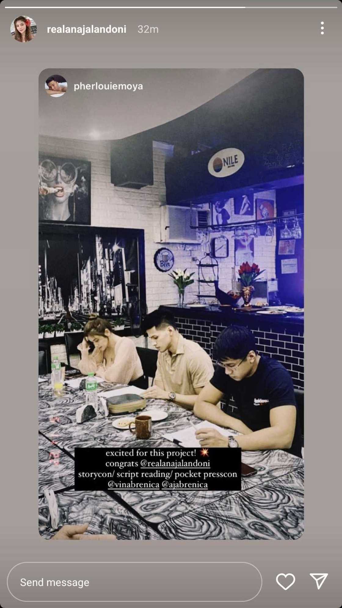 Ana Jalandoni, makakasama sina Aljur at Vin Abrenica sa isang proyekto Ana Jalandoni, makakasama sina Aljur at Vin Abrenica sa isang proyekto