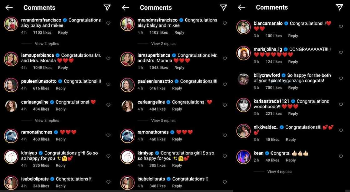 Alex Gonzaga, Mikee Morada now married; celebrities congratulated them Alex Gonzaga, Mikee Morada now married; celebrities congratulated them