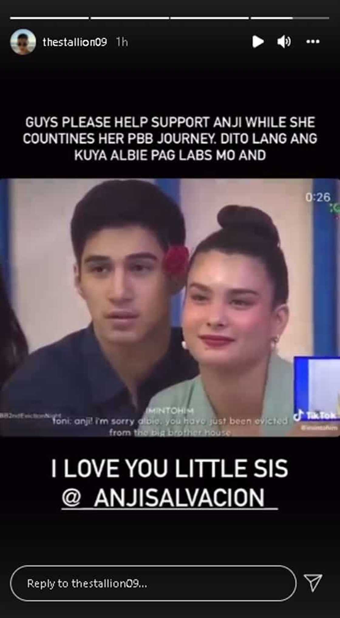 Albie Casiño, inaalala pa rin ang kapakanan ni Anji Salvacion, kahit nasa labas na ng bahay ni Kuya Albie Casiño, inaalala pa rin ang kapakanan ni Anji Salvacion, kahit nasa labas na ng bahay ni Kuya