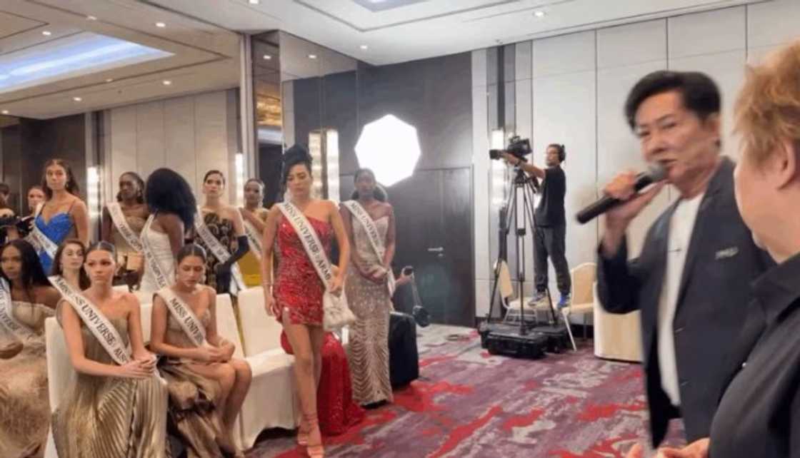 Ilang kandidata sa MU 2025, nag-walkout matapos ang insidente sa pagitan ni Nawat at Miss Mexico Ilang kandidata sa MU 2025, nag-walkout matapos ang insidente sa pagitan ni Nawat at Miss Mexico