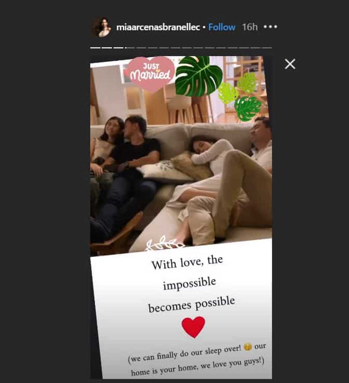 Matteo Guidicelli's cousin posts pictures of the newlywed couple Matteo Guidicelli's cousin posts pictures of the newlywed couple