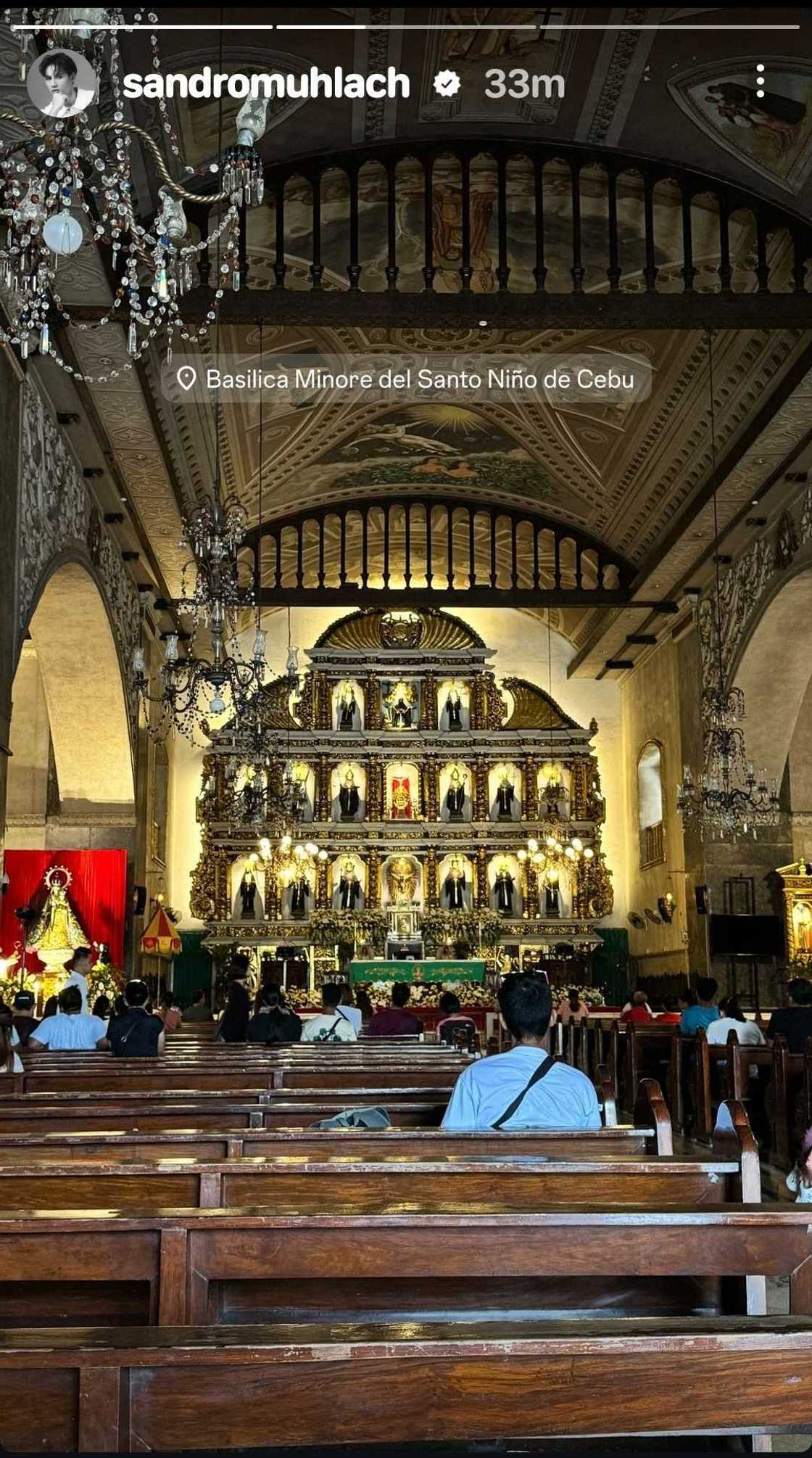 Sandro Muhlach, ipinasilip ang bakasyon niya sa Cebu Sandro Muhlach, ipinasilip ang bakasyon niya sa Cebu