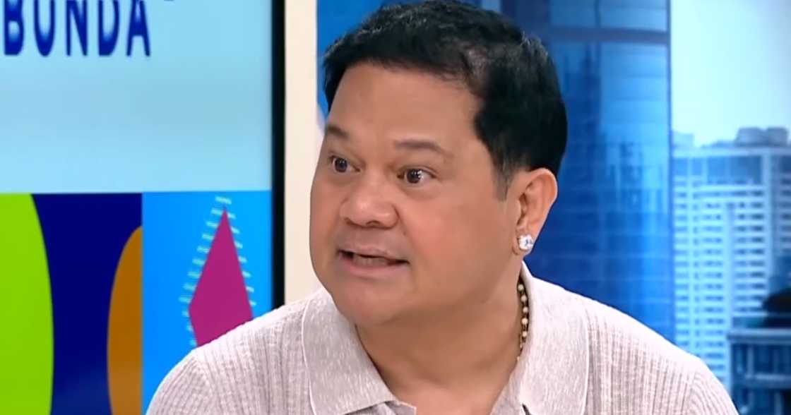 Bayani Agbayani, may prangkang opinyon ukol sa pagputol ng pagkakaibigan dahil sa pulitika (Screenshot from Fast Talk with Boy Abunda via GMA Network)