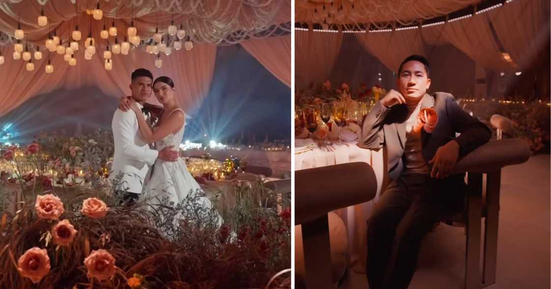 Event stylist Gideon Hermosa posts video from Kiefer Ravena, Diana Mackey’s wedding reception (@gideonhermosa) Event stylist Gideon Hermosa posts video from Kiefer Ravena, Diana Mackey’s wedding reception (@gideonhermosa)
