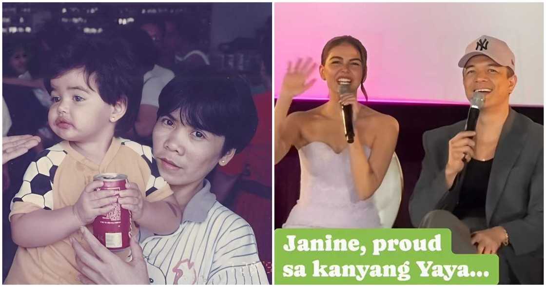 Janine Gutierrez, masayang binigyan ng shoutout ang kanyang Yaya Pat