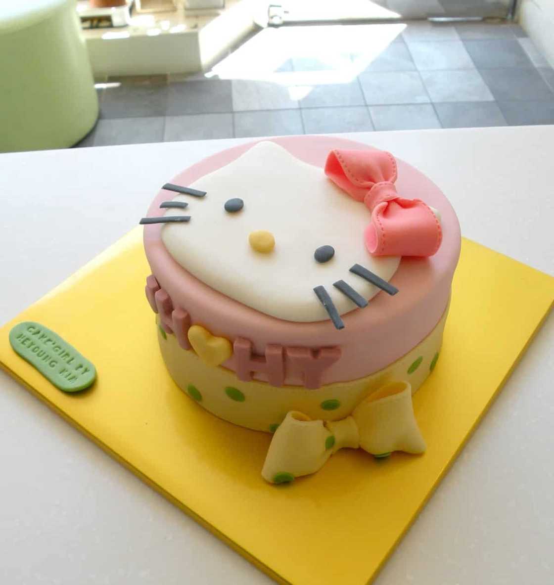 Cartoon cake design