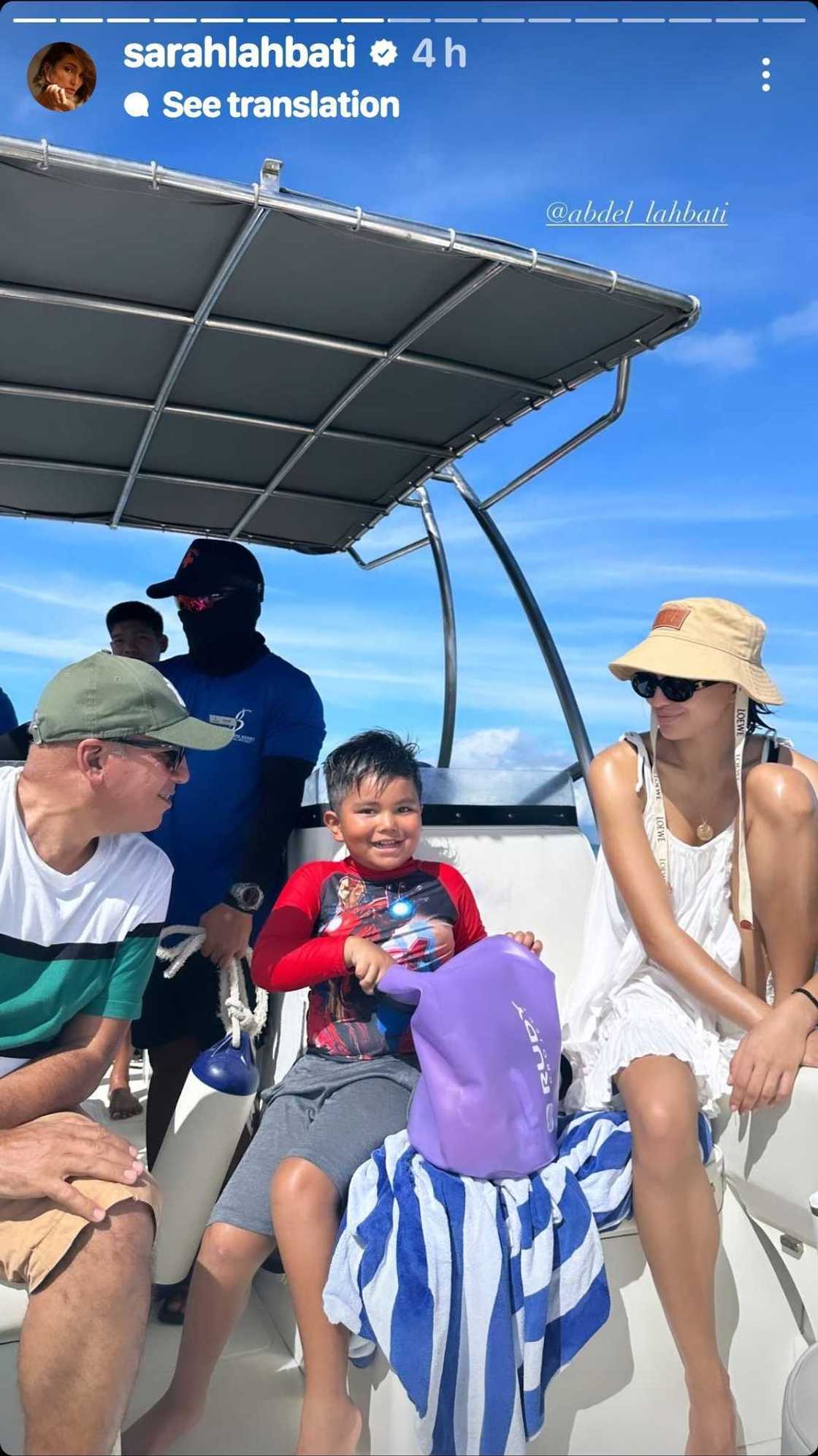 Sarah Lahbati dedicates sweet posts to father Abdel Lahbati who celebrates his birthday Sarah Lahbati dedicates sweet posts to father Abdel Lahbati who celebrates his birthday