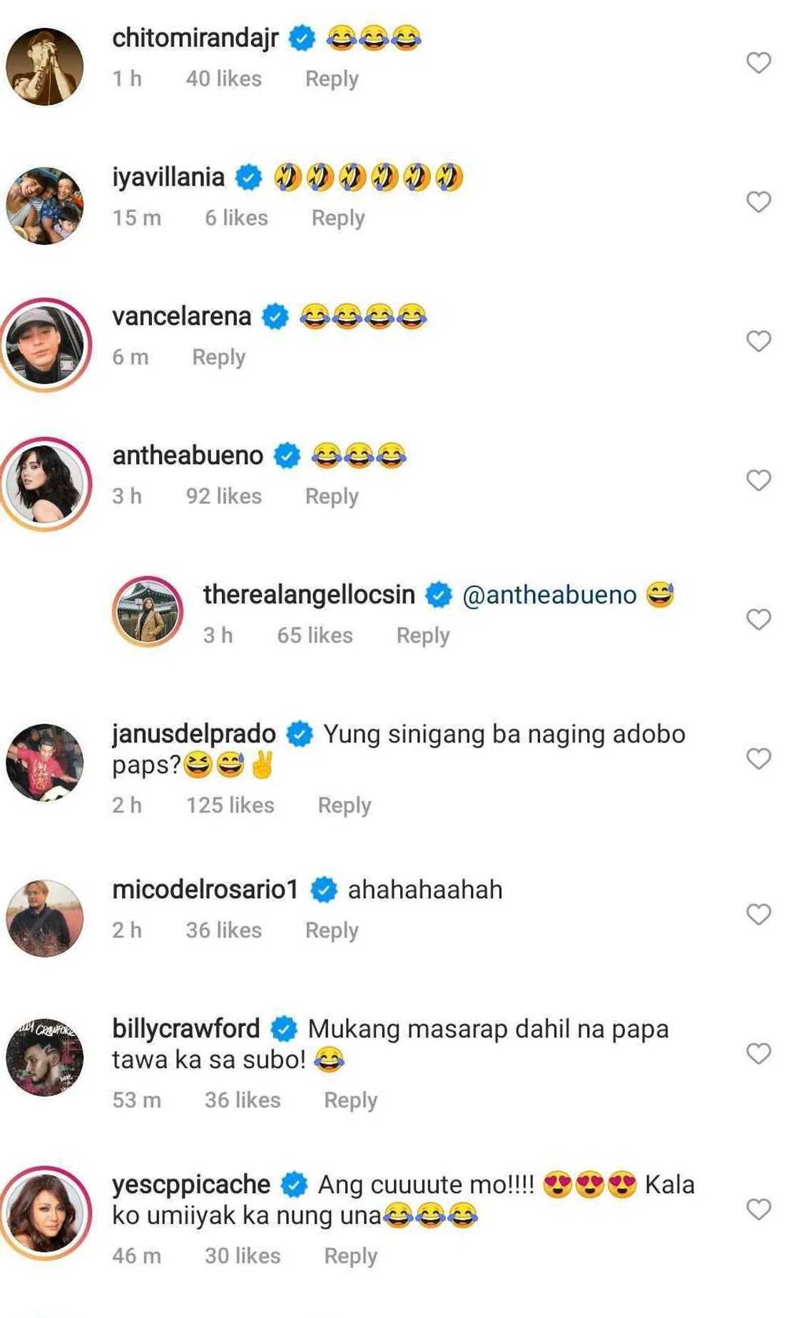 Celebrities, natawa kay Angel Locsin nang aminin niyang hindi masarap ang niluto niya