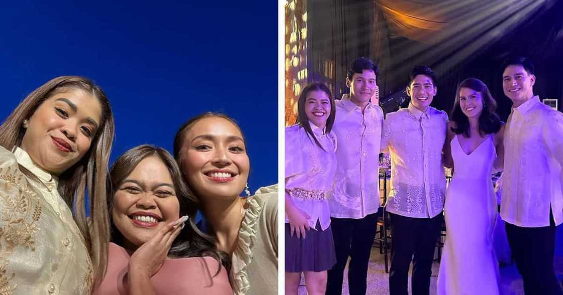 Melai Francisco, ibinahagi ang photos ng kanyang "celeb friends" sa kasal ni Robi Domingo