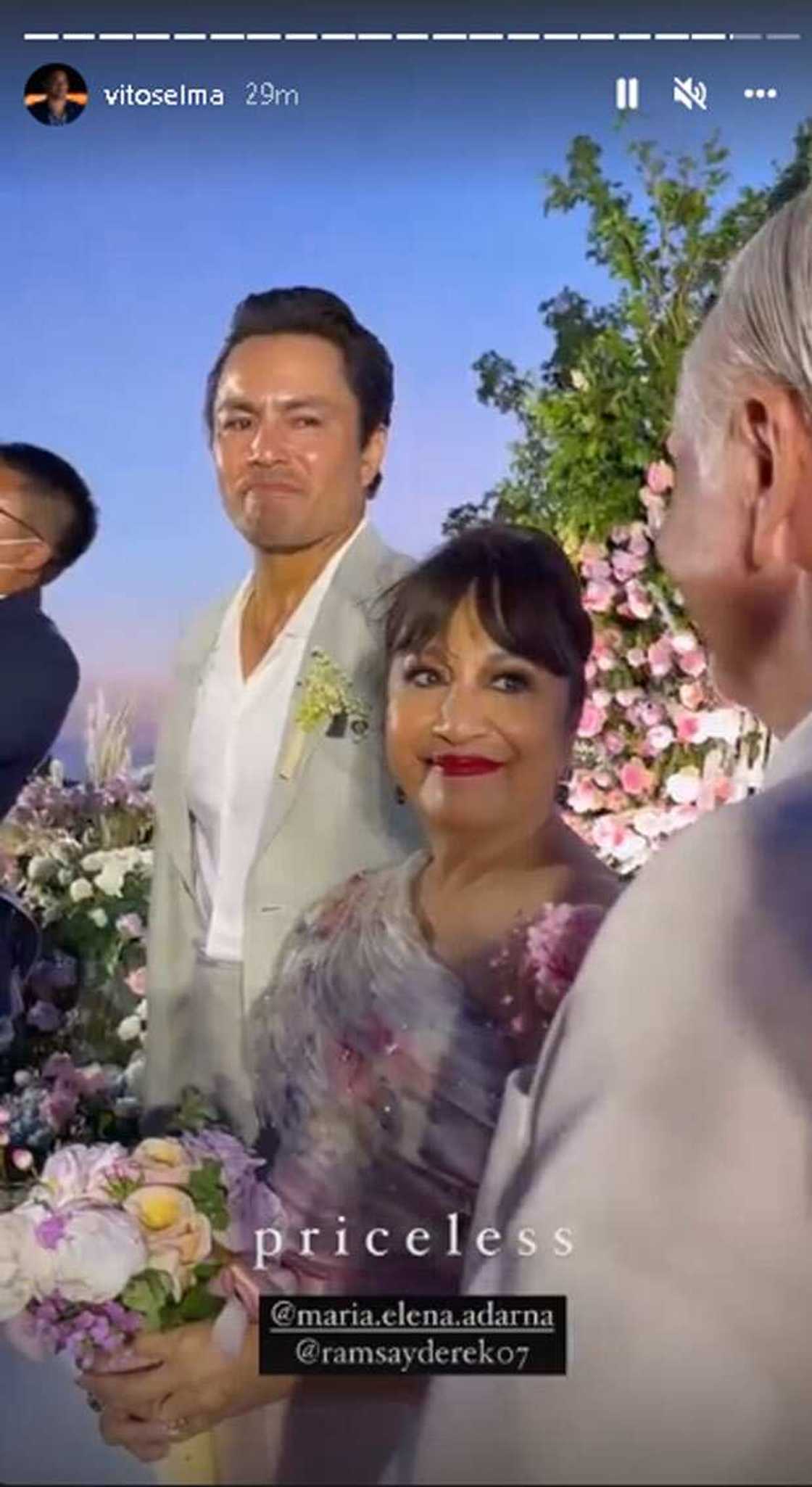 Derek Ramsay, emosyonal, talagang umiyak habang hinihintay si Ellen na maglakad sa aisle Derek Ramsay, emosyonal, talagang umiyak habang hinihintay si Ellen na maglakad sa aisle