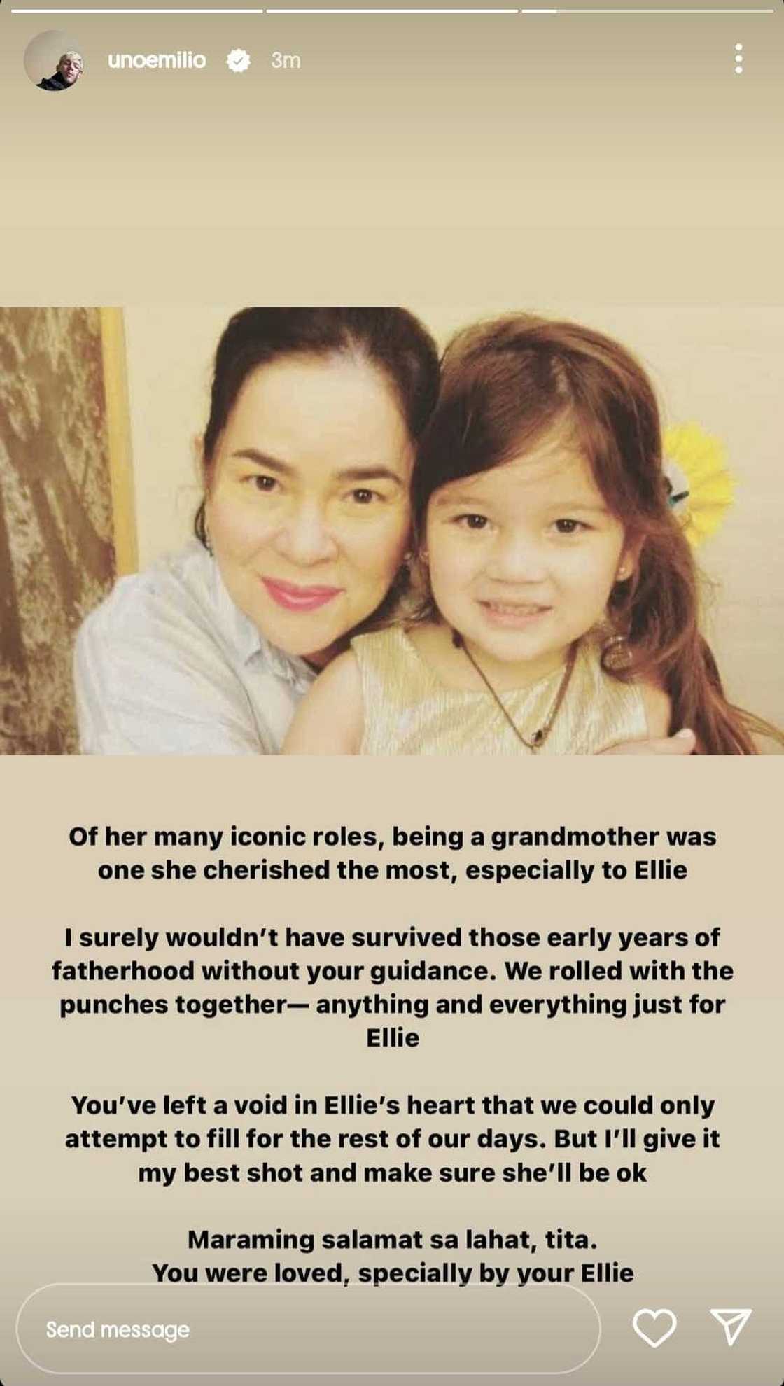 Jake Ejercito, inalala pagtulong sa kanya ni Jaclyn Jose; may madamdaming post para rito Jake Ejercito, inalala pagtulong sa kanya ni Jaclyn Jose; may madamdaming post para rito
