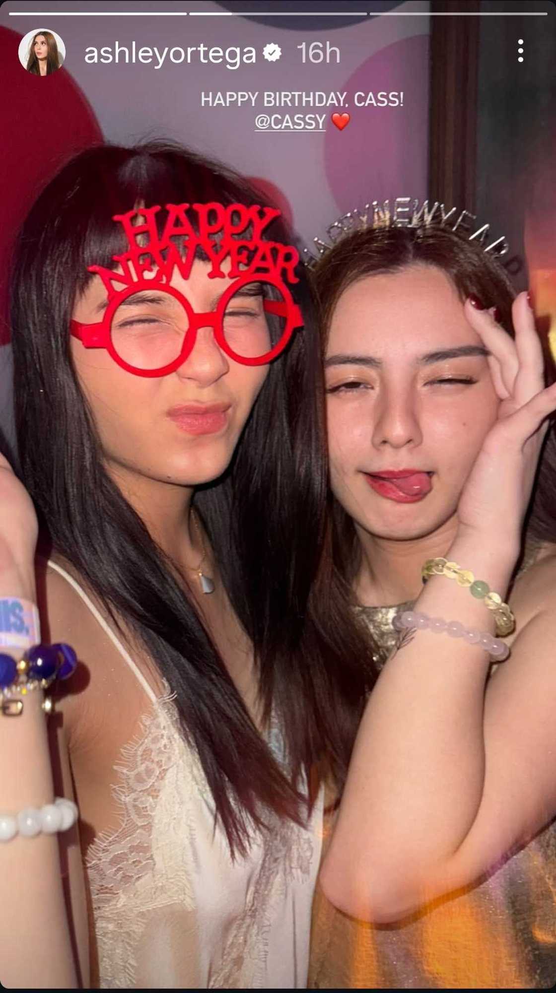 Ashley Ortega marks Mavy and Cassy Legaspi’s birthday with sweet greetings