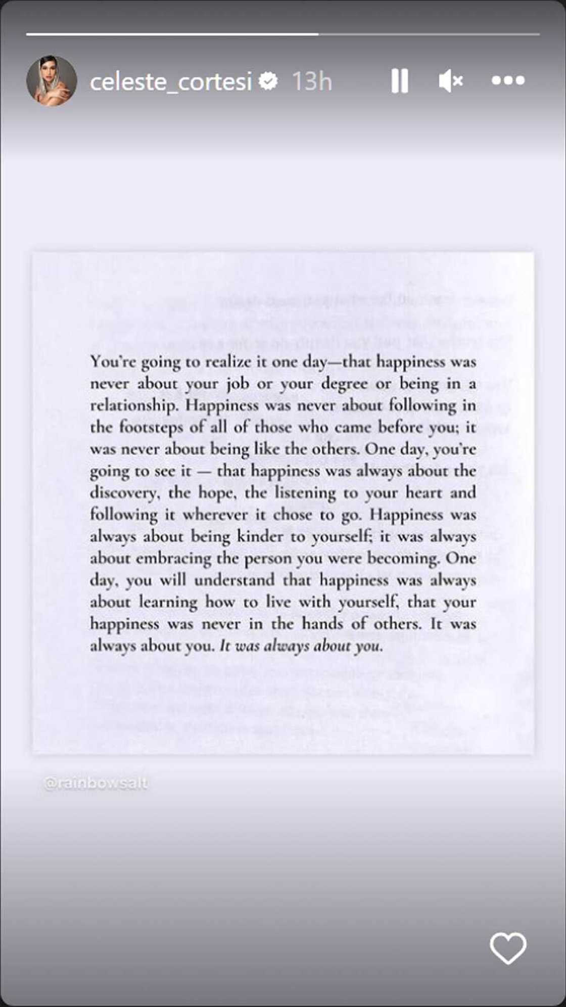 Celeste Cortesi, post niya sa socmed matapos bigong makasali sa Top 16 sa Miss Universe, viral Celeste Cortesi, post niya sa socmed matapos bigong makasali sa Top 16 sa Miss Universe, viral