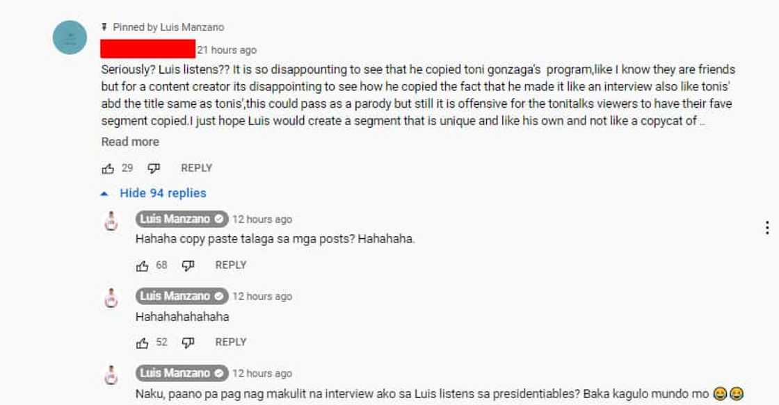 Luis Manzano, hindi pinalampas ang komentong isa siyang "copycat of Tonitalks" Luis Manzano, hindi pinalampas ang komentong isa siyang "copycat of Tonitalks"