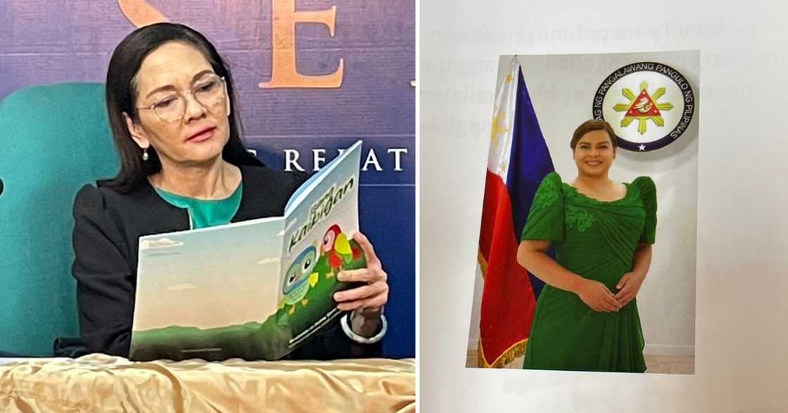 Sen. Risa Hontiveros, nakatanggap ng kopya ng libro ni VP Sara Duterte