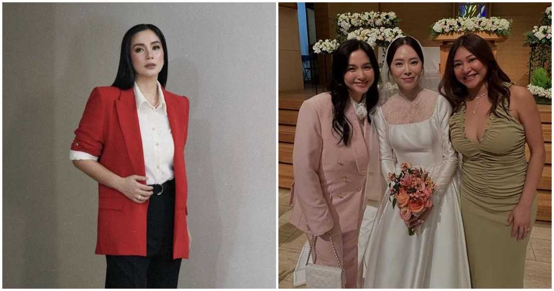 Mariel Padilla at Rufa Mae Quinto, spotted sa kasal ni Grace Lee