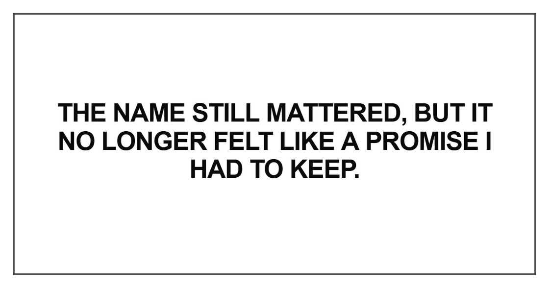 The name still mattered