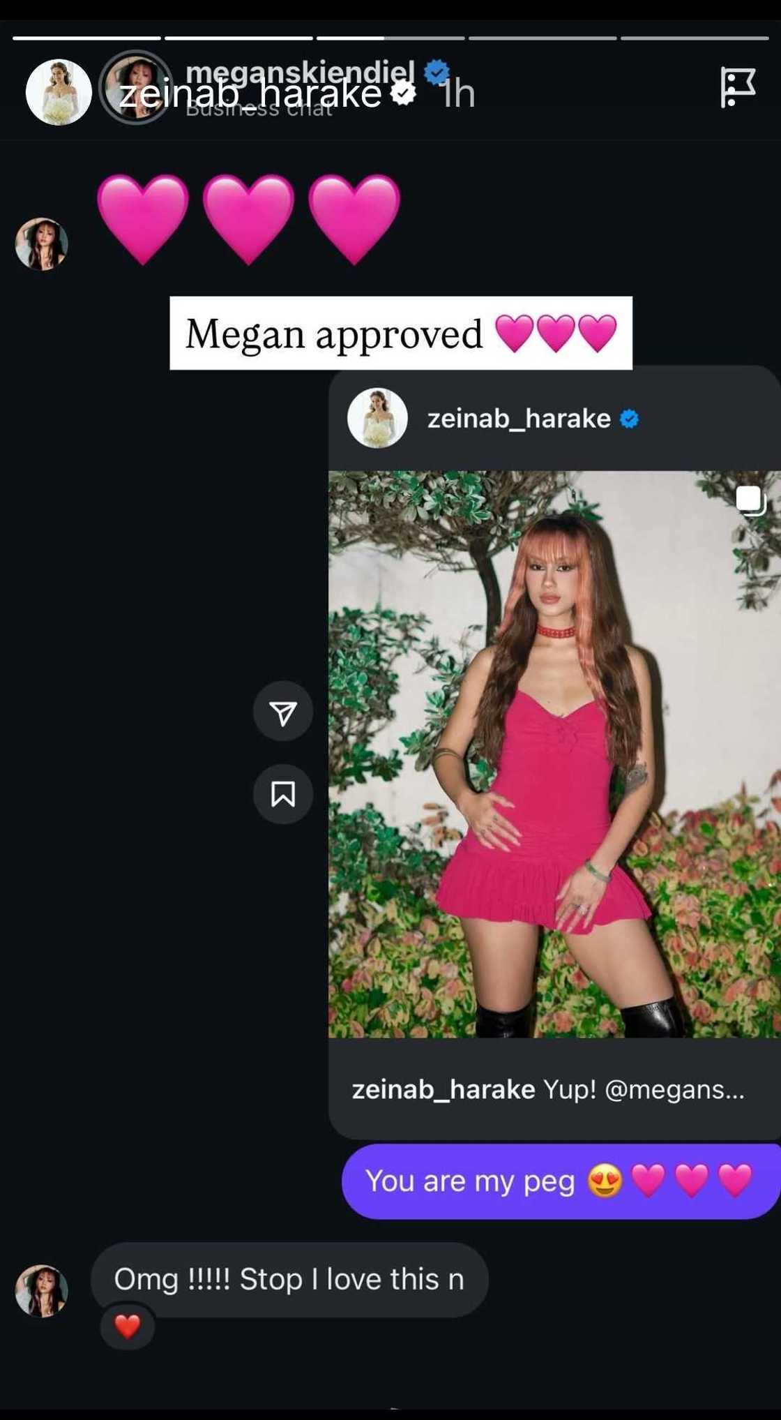 Katseye’s Megan reacts to Zeinab Harake’s Halloween look