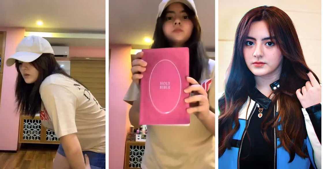 Video ni Cassy Legaspi na akmang sasayaw pero biglang pumihit sabay pakita ng Bible, viral Video ni Cassy Legaspi na akmang sasayaw pero biglang pumihit sabay pakita ng Bible, viral