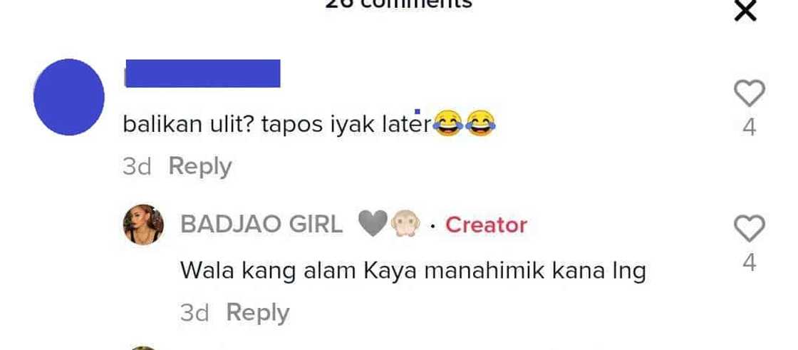 'Badjao Girl' Rita Gaviola, pinagtanggol sa bashers ang lalaking kasama niya sa TitTok videos