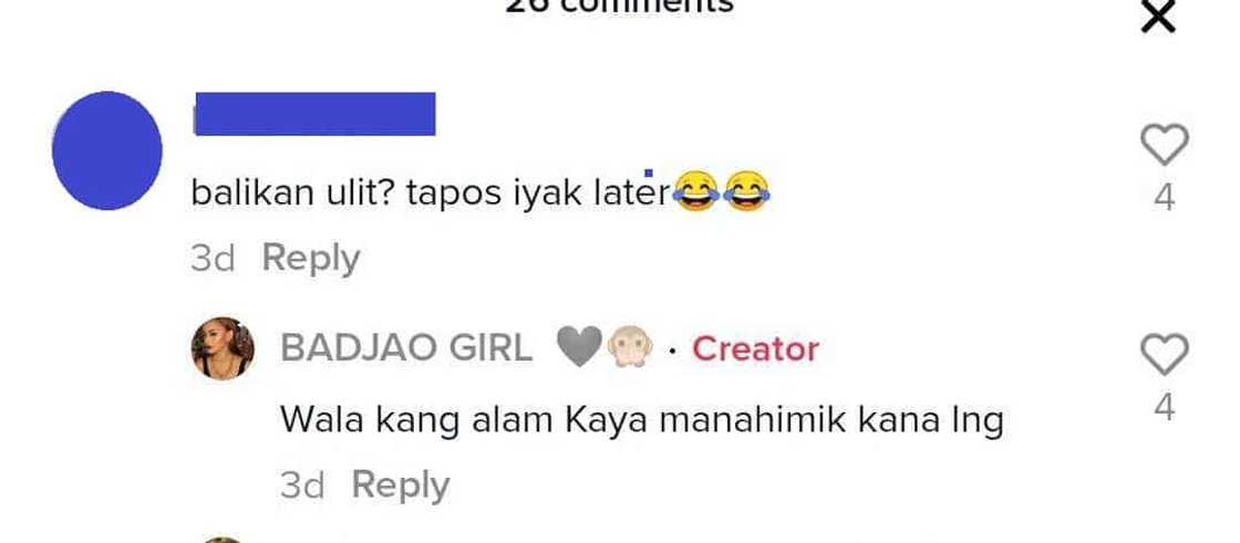 'Badjao Girl' Rita Gaviola, pinagtanggol sa bashers ang lalaking kasama niya sa TitTok videos 'Badjao Girl' Rita Gaviola, pinagtanggol sa bashers ang lalaking kasama niya sa TitTok videos