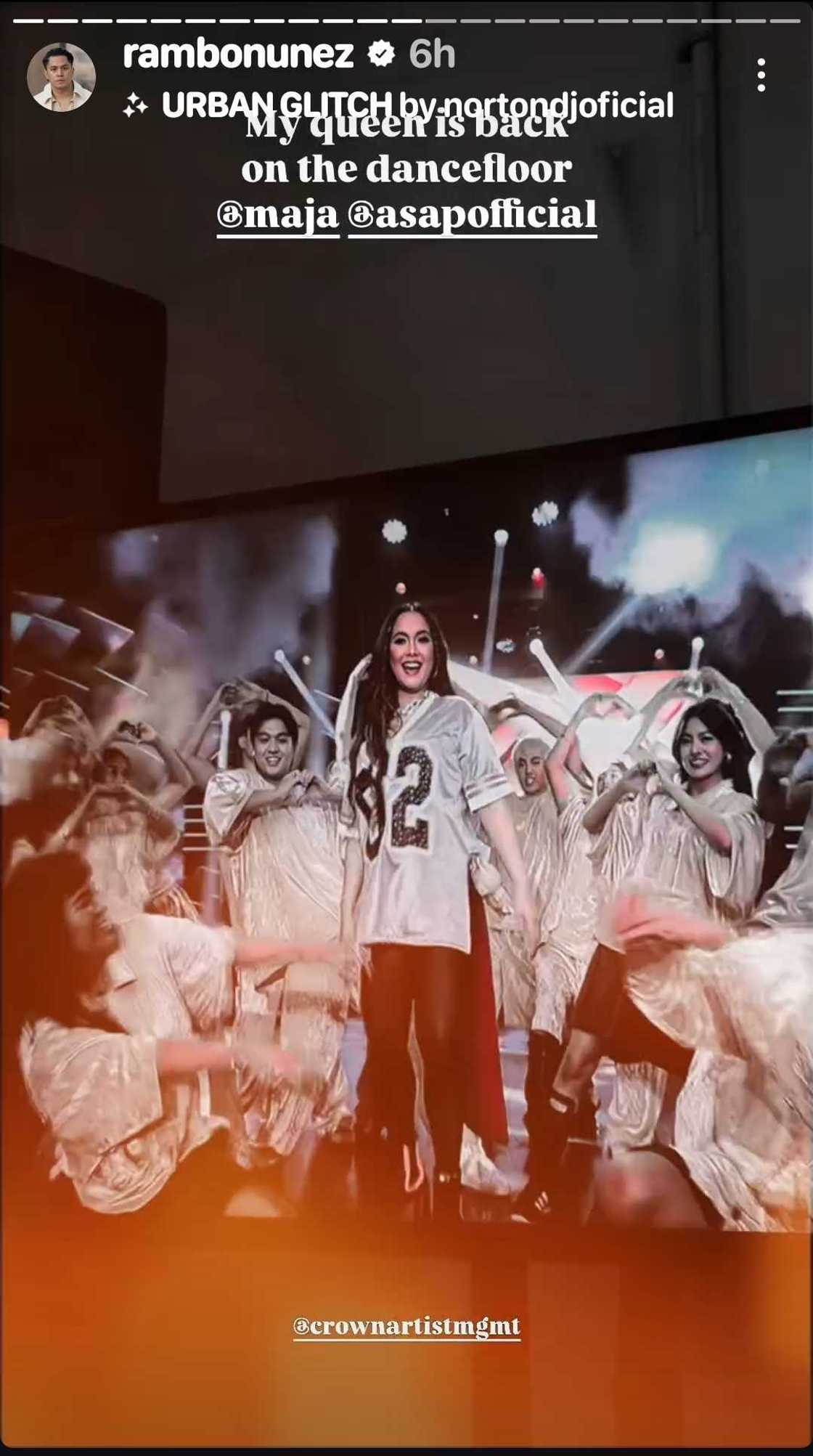 Rambo Nuñez, may sweet posts para kay Maja Salvador matapos ang trending 'ASAP' comeback niya Rambo Nuñez, may sweet posts para kay Maja Salvador matapos ang trending 'ASAP' comeback niya